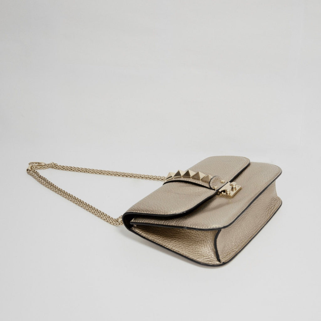 Valentino Silver Metallic Garavani Glam Lock Bag– Oliver Jewellery