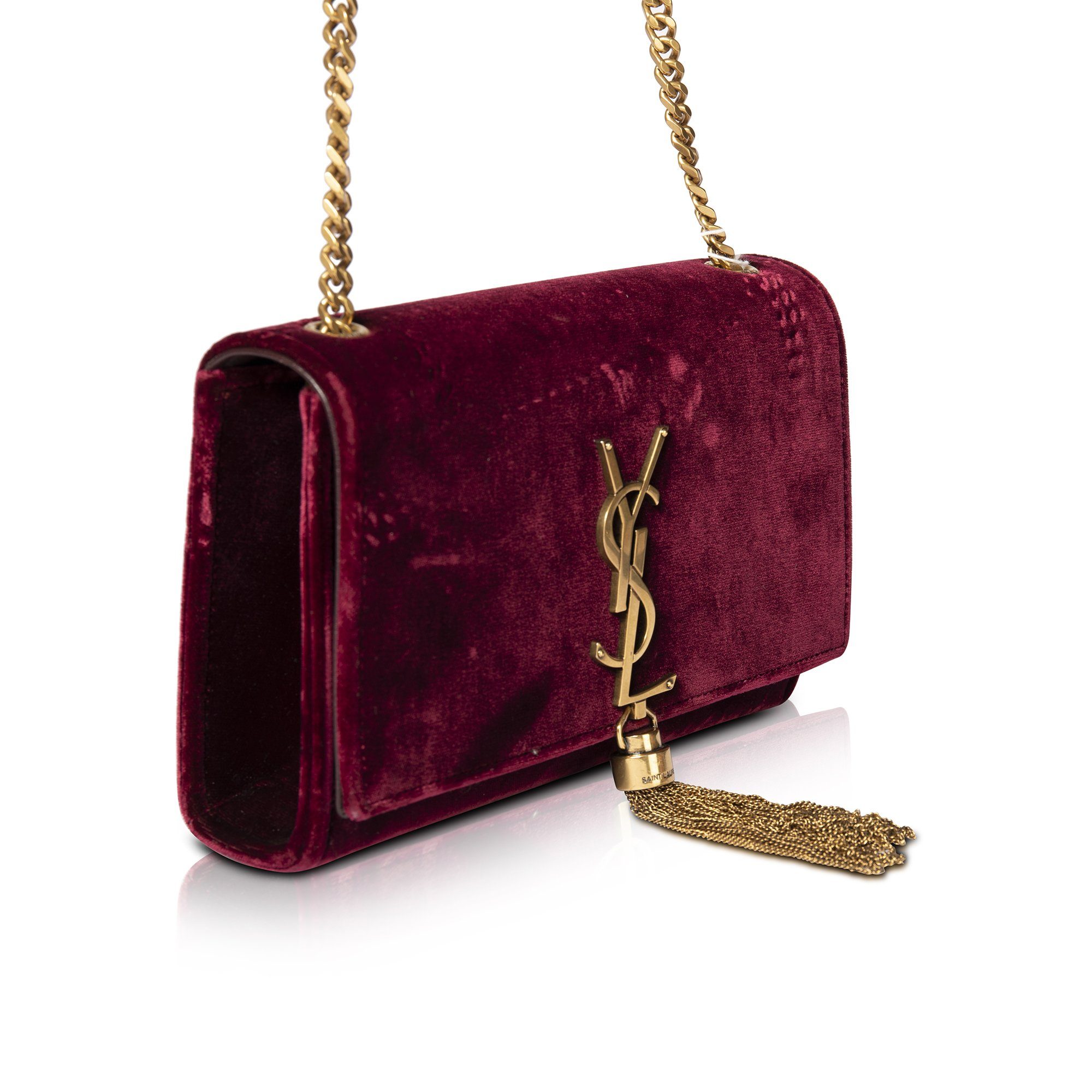 ysl velvet handbag