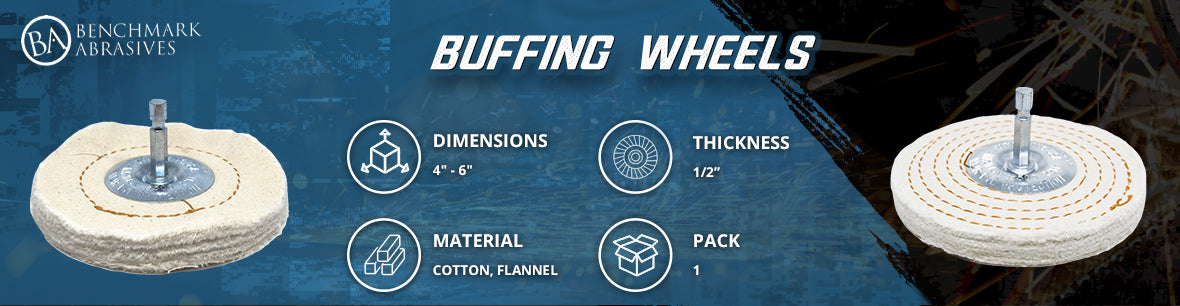 1 piece Felt Buffing Wheel for Metal Plastic Glass Fine Mirror Surfac –  Rams Bralin