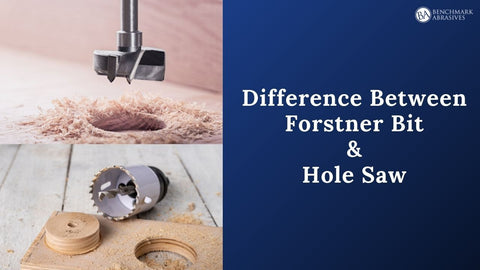 Difference between Forstner bit and hole saw