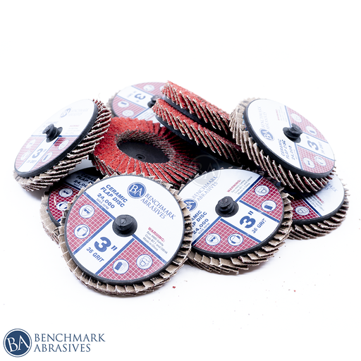 Mini Flap Discs (Zirc & Ceramic) - Preferred Abrasives