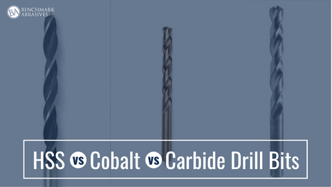 HSS vs Cobalt vs Carbide Drill Bits: What To Choose — Benchmark Abrasives