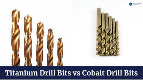 Titanium Drill Bits vs Cobalt Drill Bits — Benchmark Abrasives
