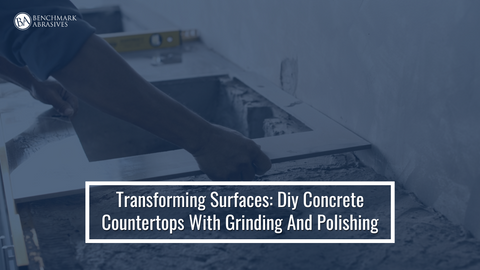 Diy Concrete Countertops With Grinding And Polishing