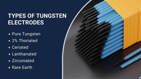 Types of Tungsten Electrodes