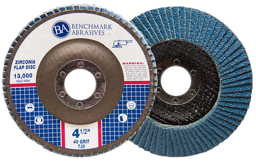 4-1/2 x 1/4 x 7/8 T27 Depressed Center Grinding Wheel - 25 pack