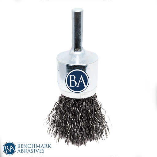 Benchmark Abrasives 2-3/4 x 5/8-11 Crimped Cup Brush | Stainless Steel