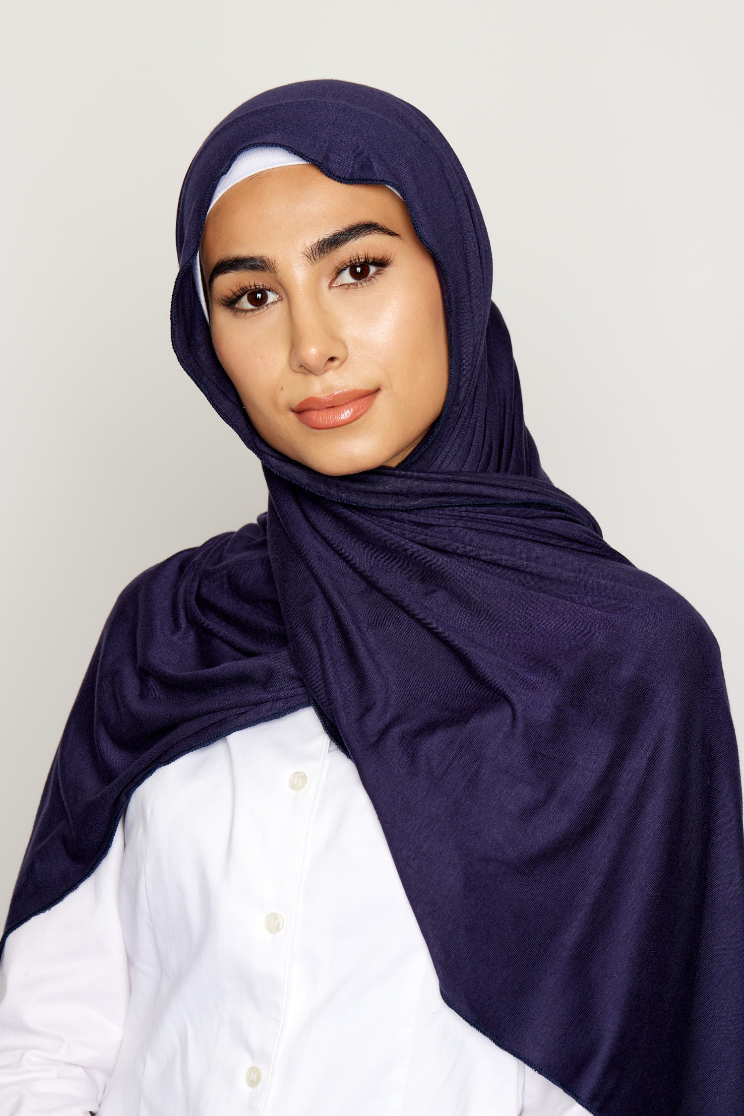 PREMIUM JERSEY HJAB NAVY – DEMURE HIJABS