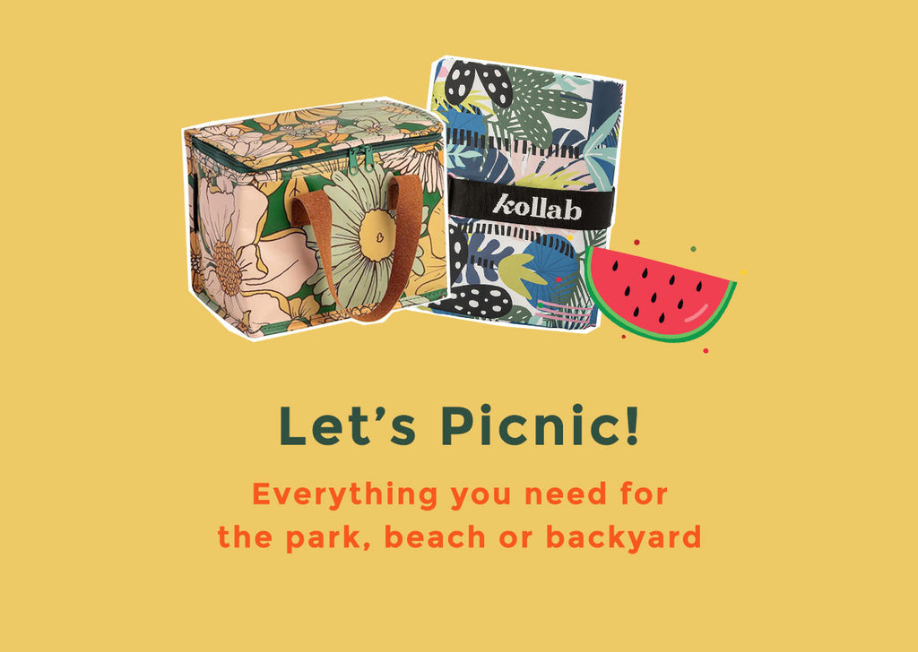 Let's Picnic! Everything you need for the park, beach or backyard!