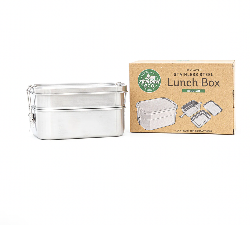 MB Sense grey Canyon - Stainless steel lunch box - The metal bento