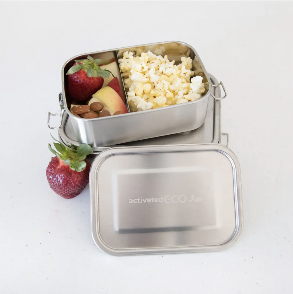 MB Sense grey Canyon - Stainless steel lunch box - The metal bento meeting  all your needs