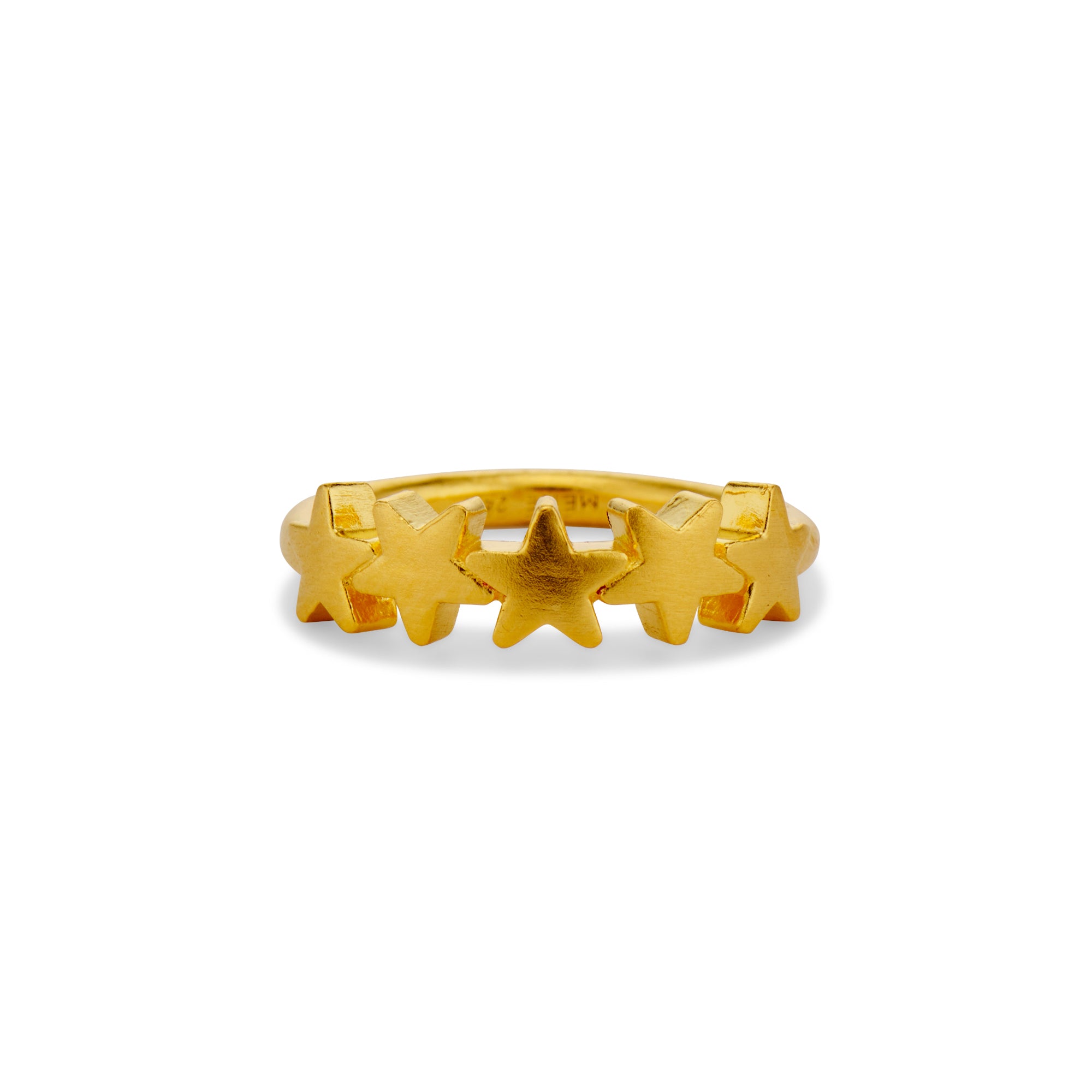 Star ring with Baguettes in 14k Gold 7 Ctw – Avianne Jewelers