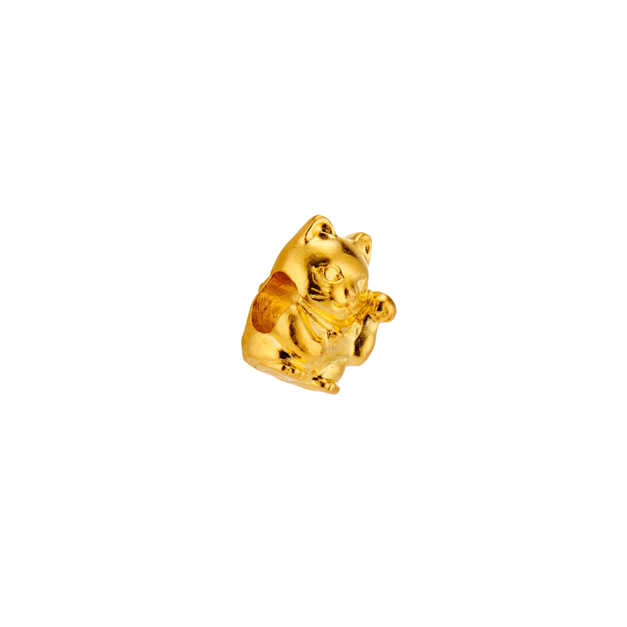 Sweet Kitty 14K Gold Charm