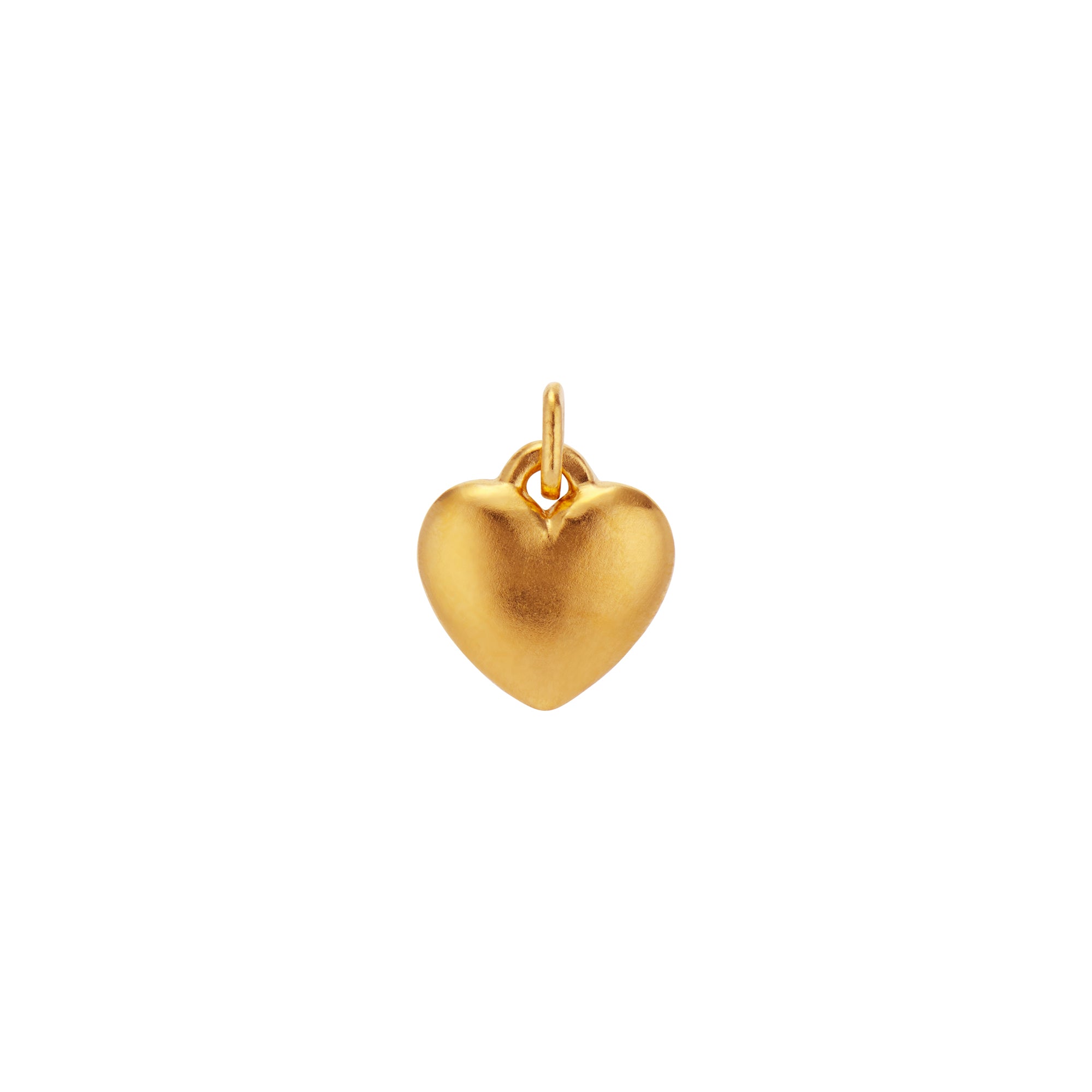 24kt Gold Heart Charm