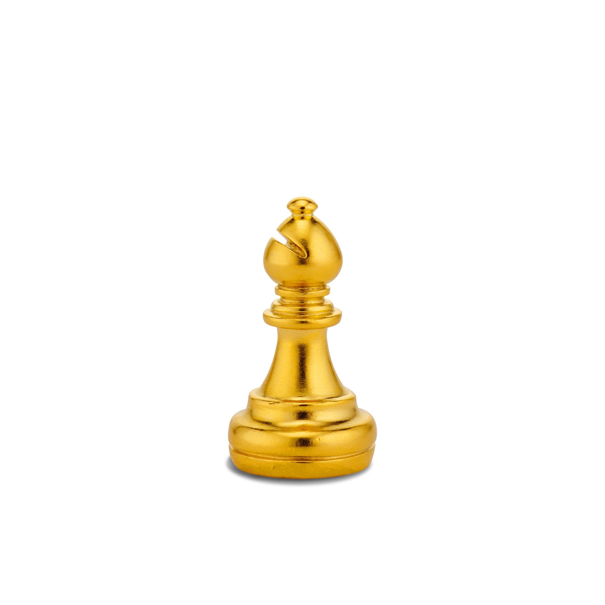 Bishop Chess Piece 24K Platinum