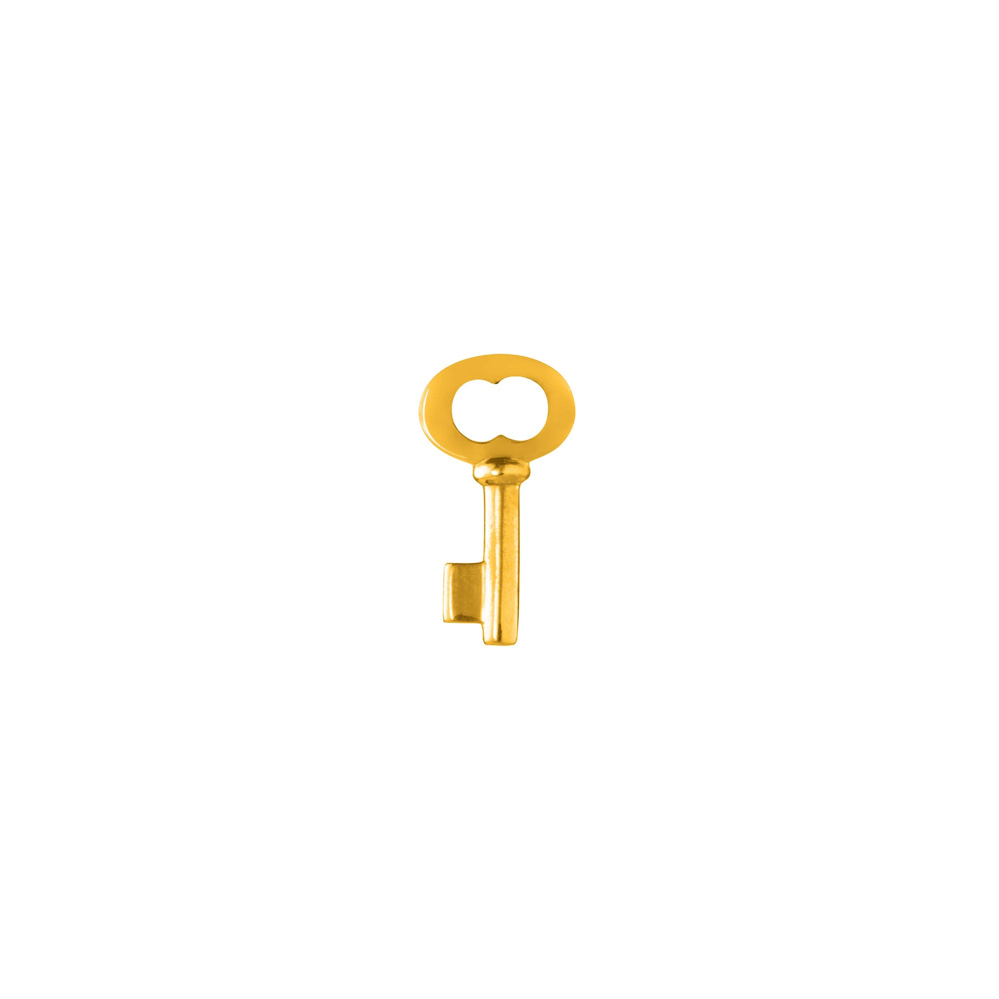 Key Pendant - 24K Gold