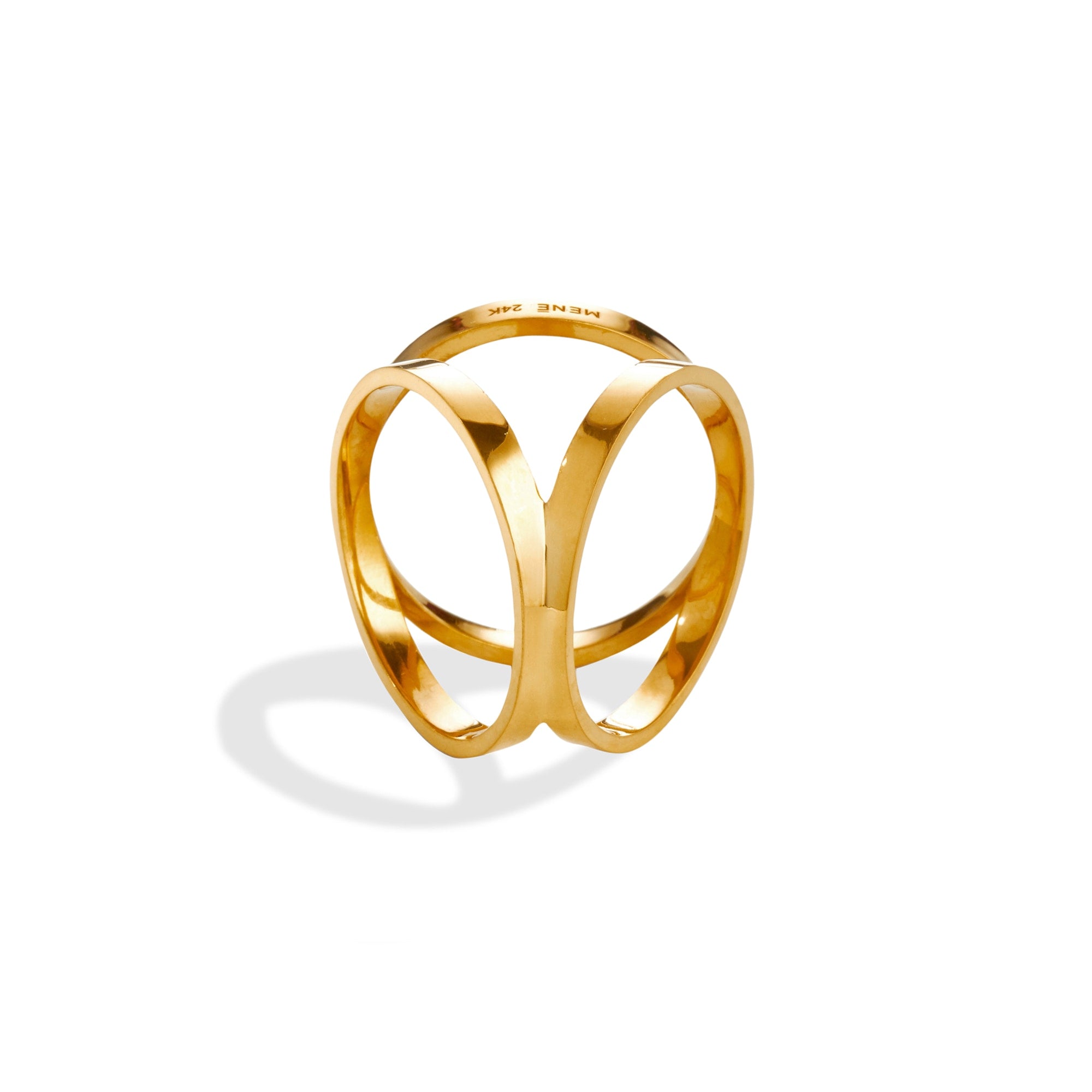 gold scarf ring