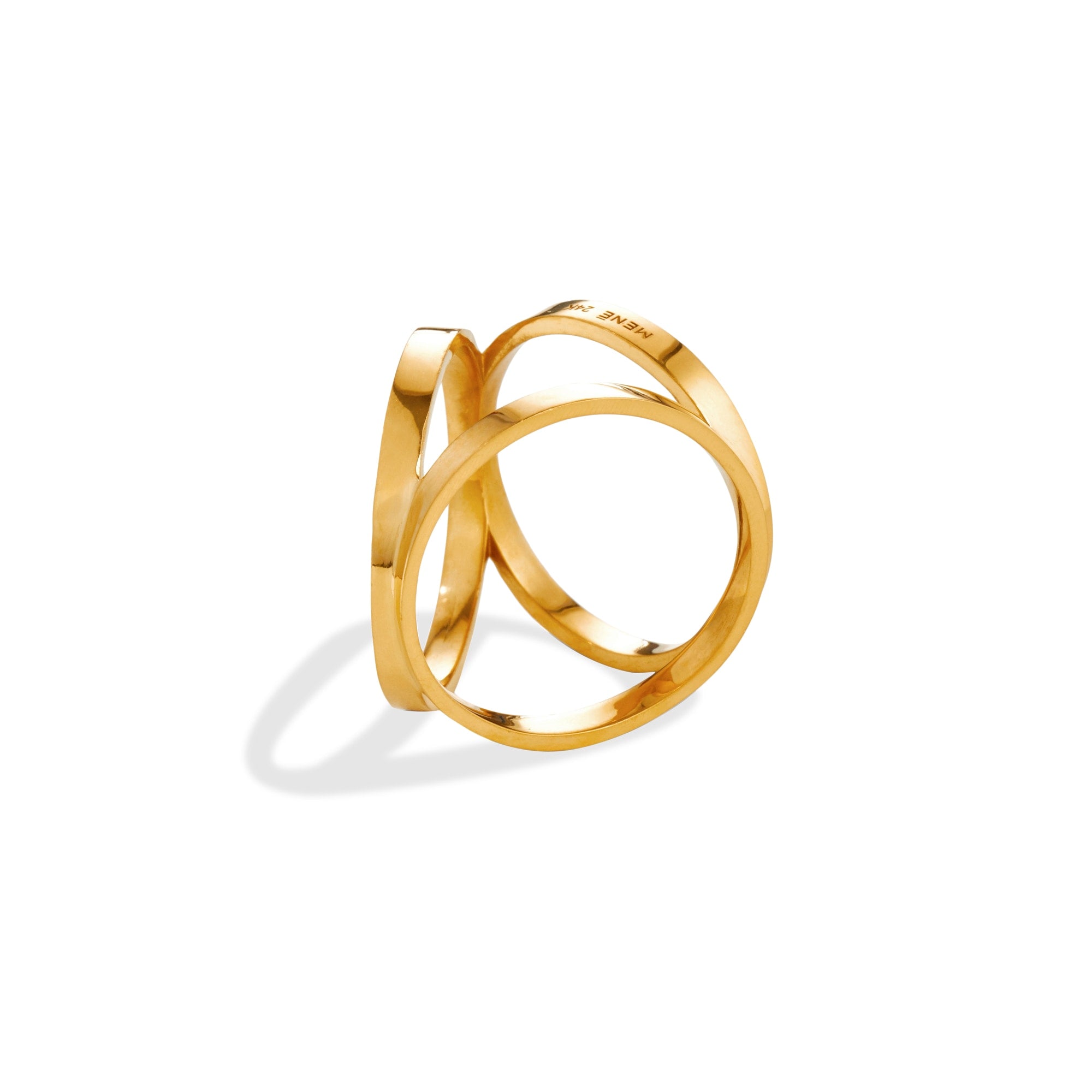 Menē 24K Gold Scarf Ring