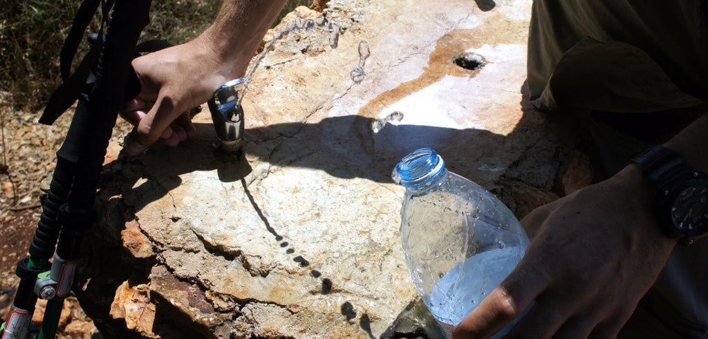 Filling another water container