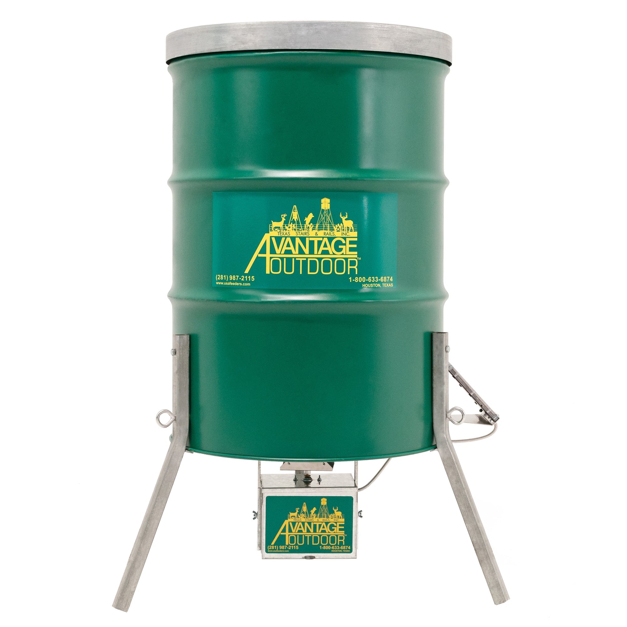 55 gallon drum deer feeder kit