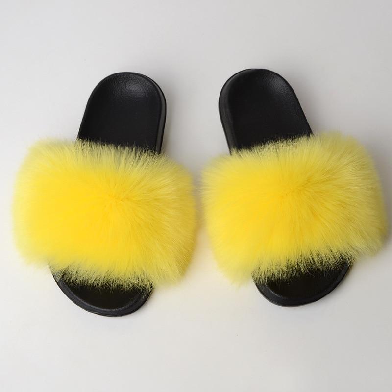 furry yellow slides