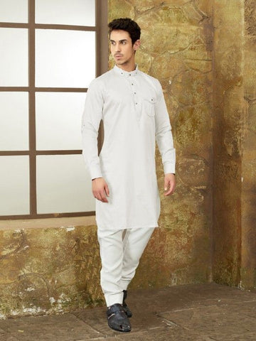white suit - eid clothes for men