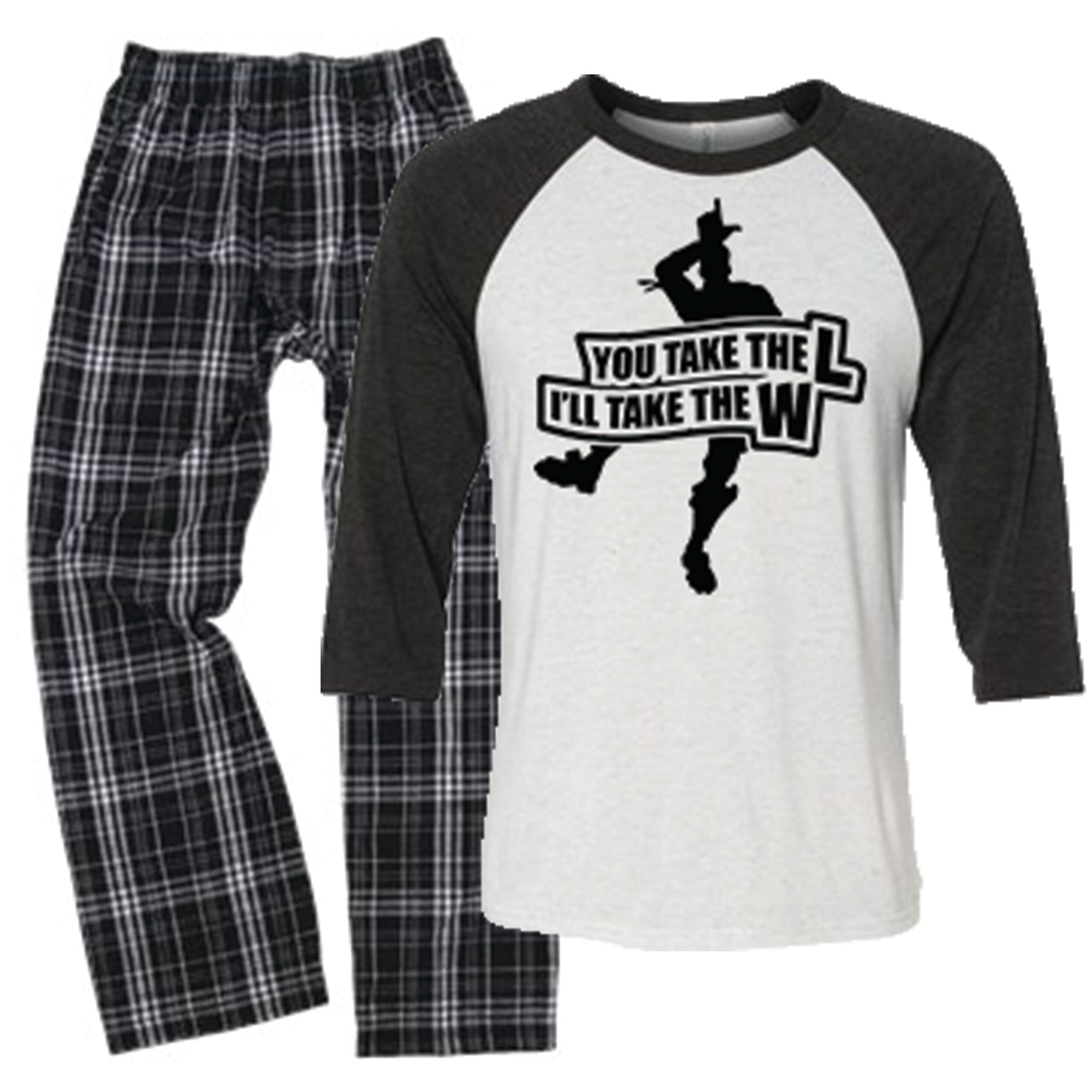 you take the l fortnight pajamas for men - t shirt fortnite take the l