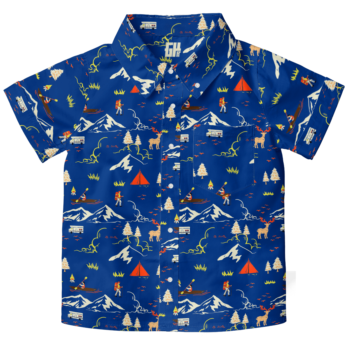 Campfire Youth Button Down – Greater Half
