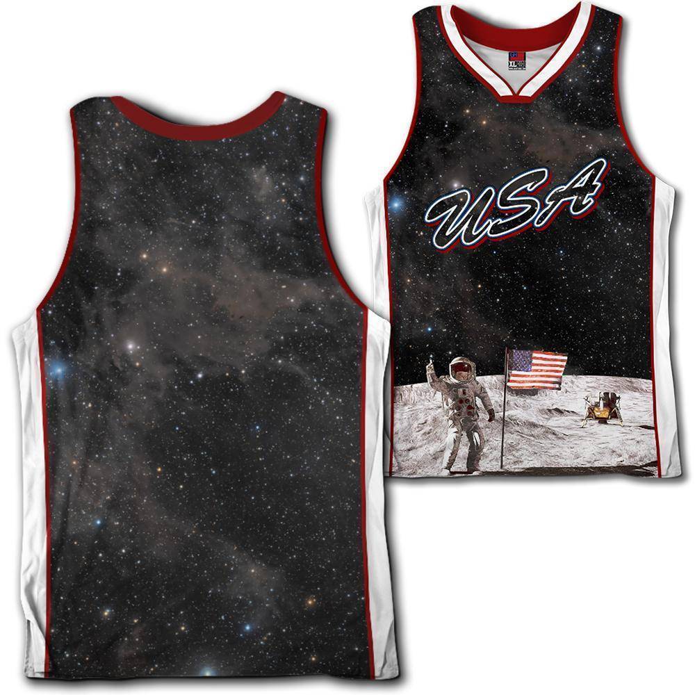 Custom USA Galaxy Basketball Jersey