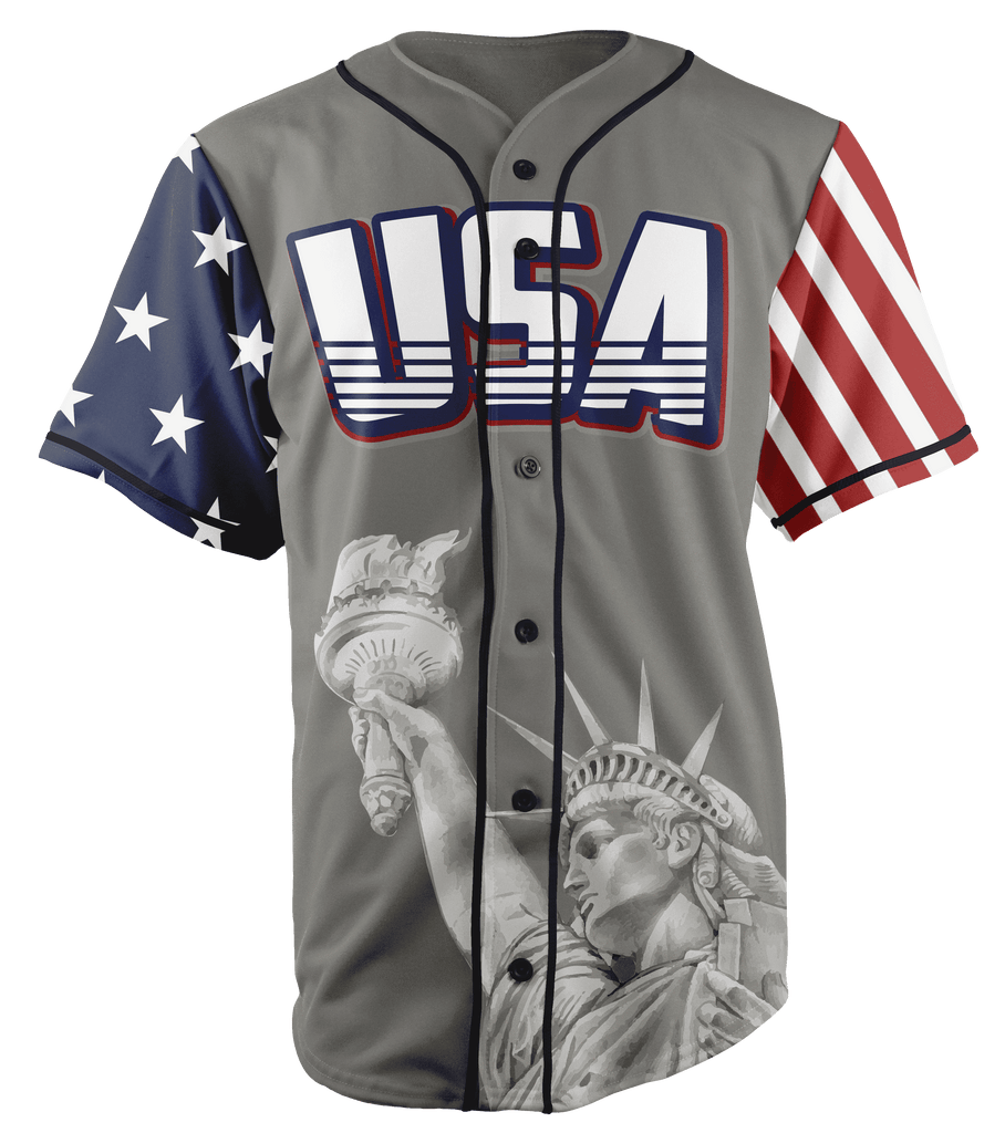stars and stripes baseball jersey
