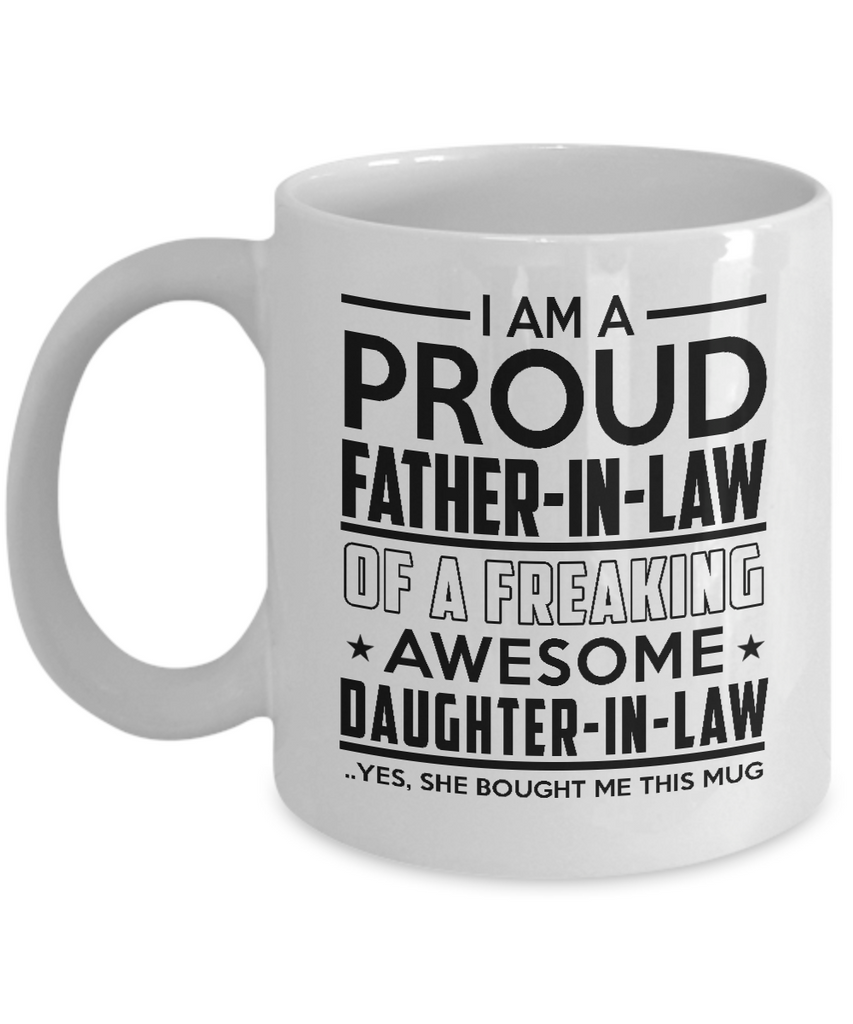 father in law coffee mug