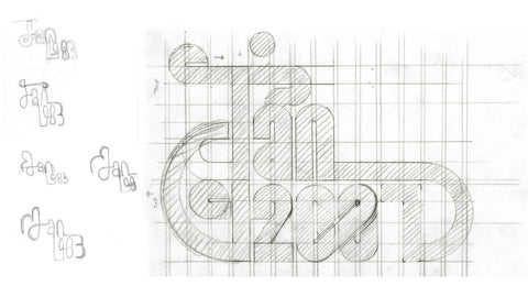 Paguarius character design and dates lettering jan 2007 sketches 1
