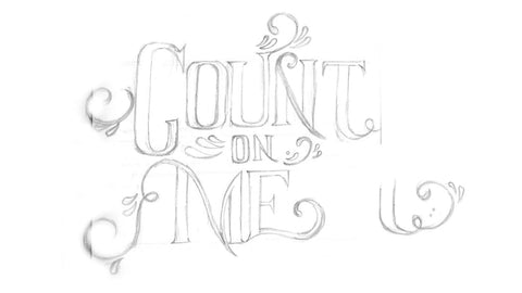 saprinorse personality traits lettering sketches 2
