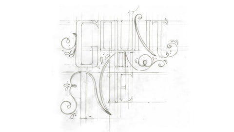 saprinorse personality traits lettering sketches 3