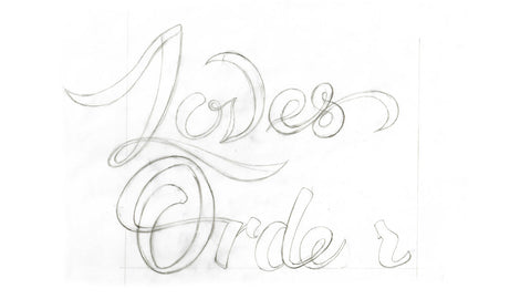 refined godriorn personality traits lettering sketches