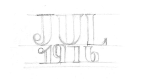 rabbeo initial dates lettering