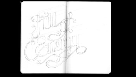 hand lettering rattarius personality traits sketch 1