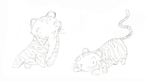 tigrigne character design sketch