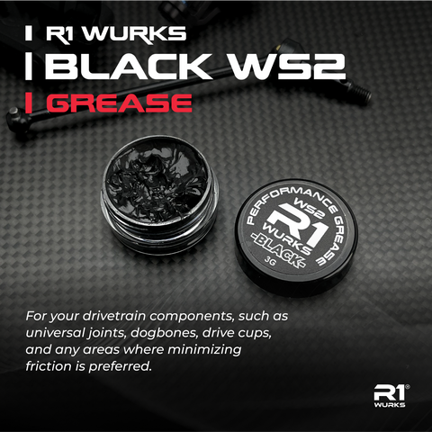 R1 Wurks Black WS2 Grease, 3g
