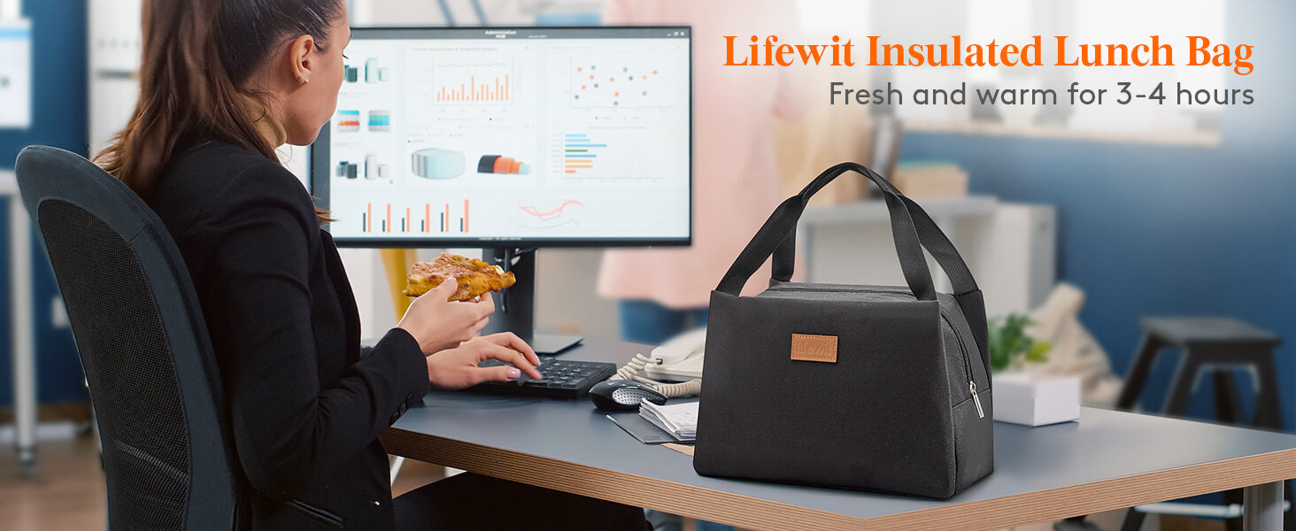 Insulated Lunch Tote Bag for Women/Men - Lifewit – Lifewitstore