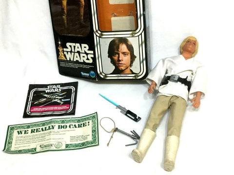 luke skywalker doll 1978