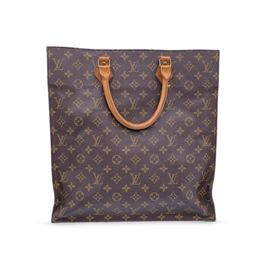 Louis Vuitton Vintage Monogram Sac Plat GM Tote Shopping Bag – OPA Vintage