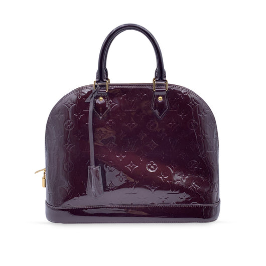 Louis Vuitton Monogram Alma GM Amarante Purple Vernice Leather