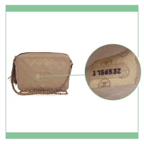 Chanel Vintage Serials look from 1989 to 1991, Authenticity, ophertyciocci