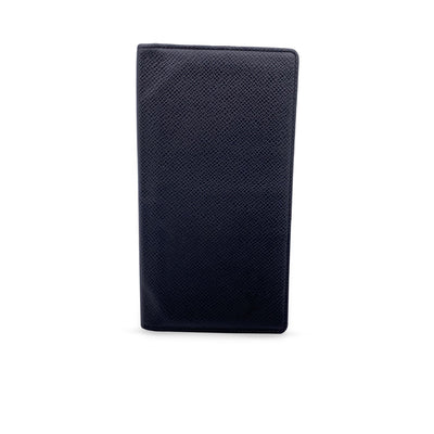 Louis Vuitton Vintage Black Taiga Leather Vertical Bifold Long Wallet – OPA  Vintage