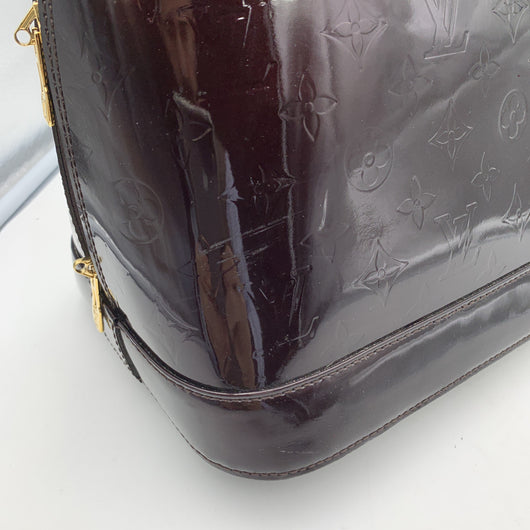 Louis Vuitton Amarante Monogram Vernis Alma GM XL