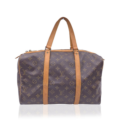 Louis Vuitton Vintage Monogram Canvas Sac Triangle Tricot Bag For