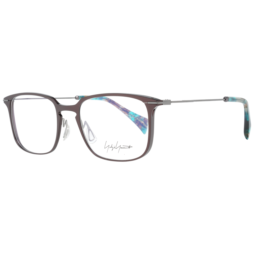 Yohji Yamamoto Mint Unisex Brown Eyeglasses YY3029 51163 mm Clear Lens