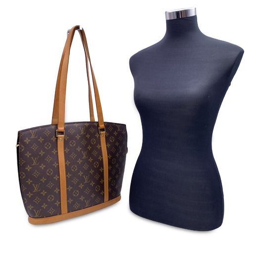 LOUIS VUITTON Babylone Monogram Canvas Tote Shoulder Bag