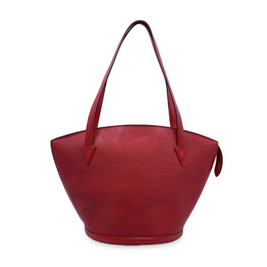 Louis Vuitton Epi Saint Jacques Shopping GM - Red Shoulder Bags